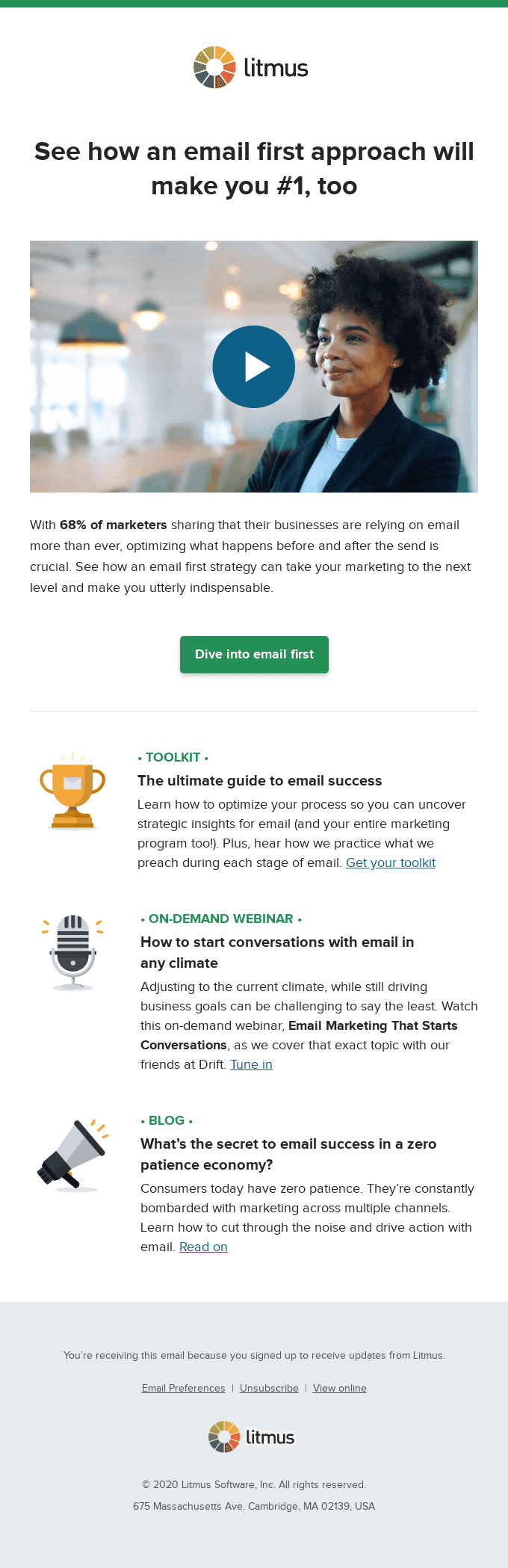 Break through the noise with this email strategy