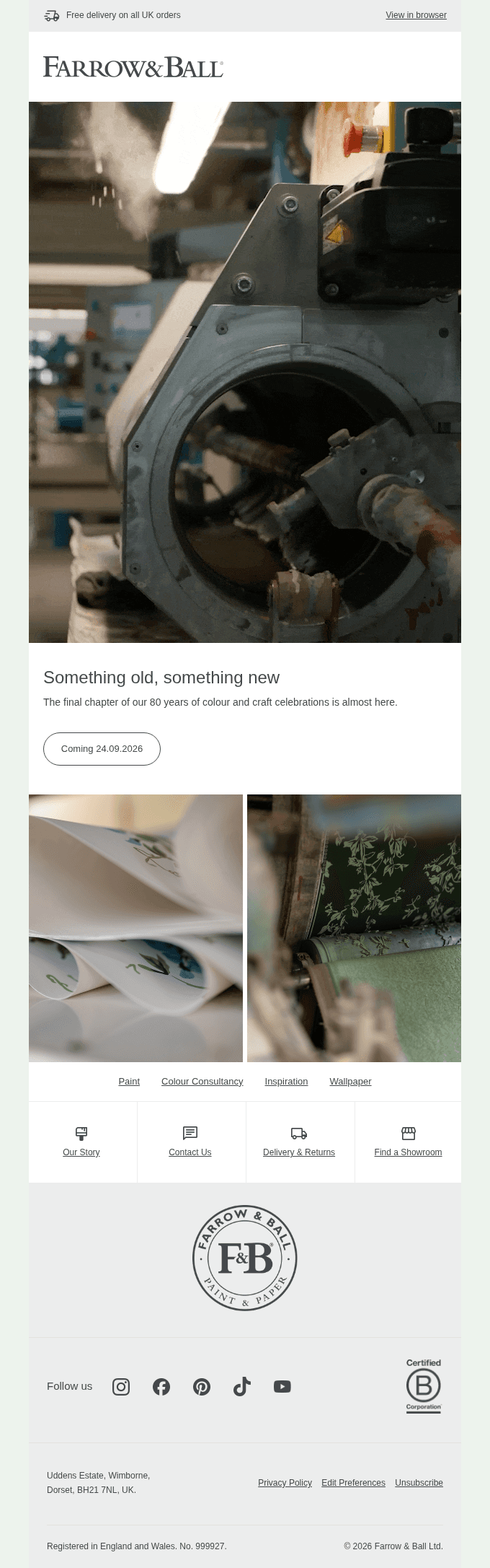 The final chapter of 80 Years of Colour & Craft