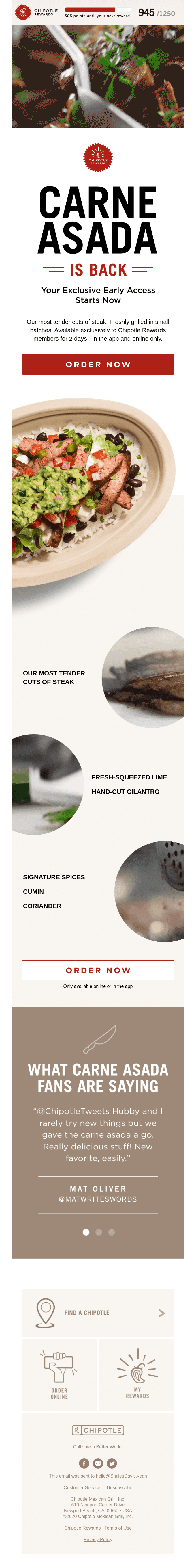 OFFICIAL: Carne Asada is back, and you have first dibs