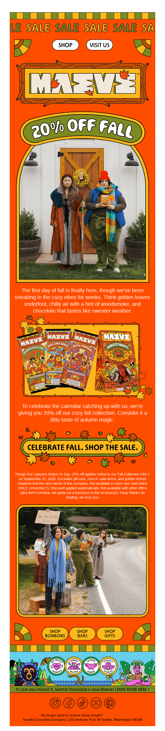 20% Off Fall Favorites 🍂 (Your PSL Can’t Compete)