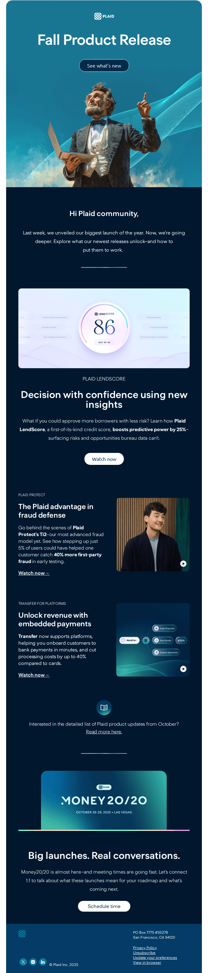 3 new products. 3 deep dives. Watch now.