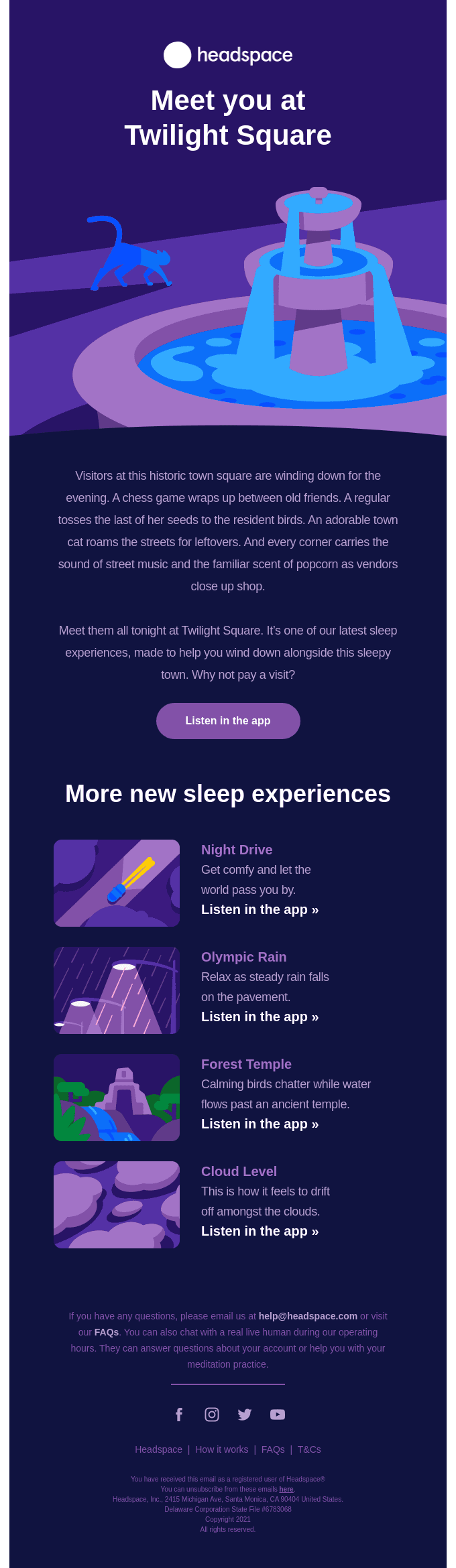 💜 A better night’s sleep 