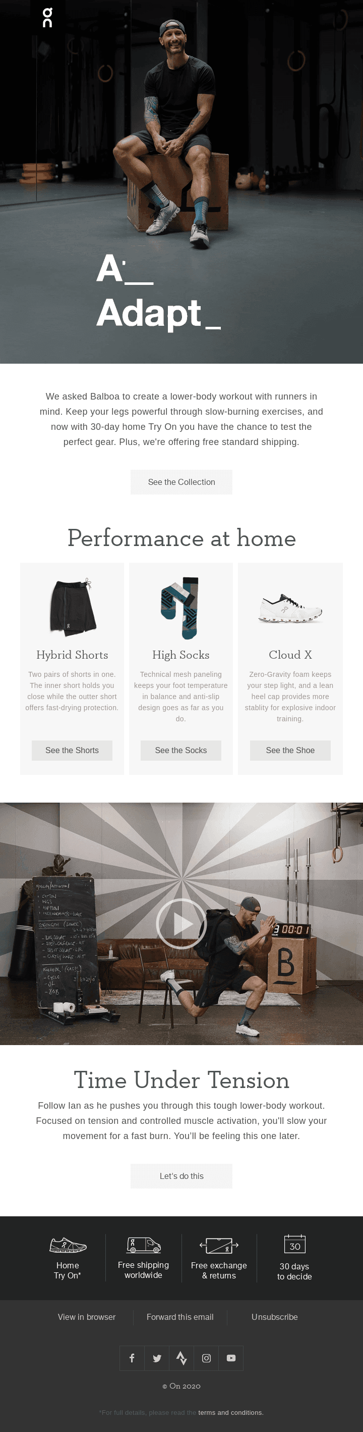 ☁ At-Home Training for Runners