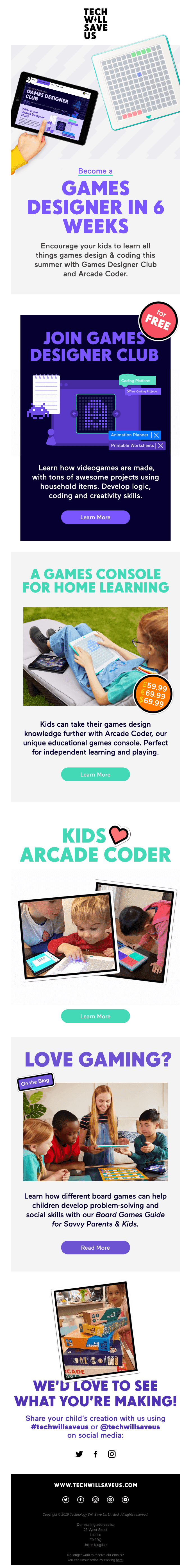 👾 Become A Games Designer
