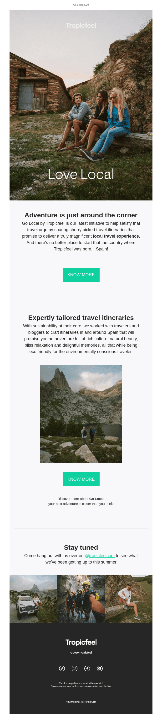 🌄 Go Local by Tropicfeel