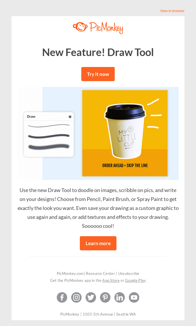 ✨ New! ✨ Draw on photos! 