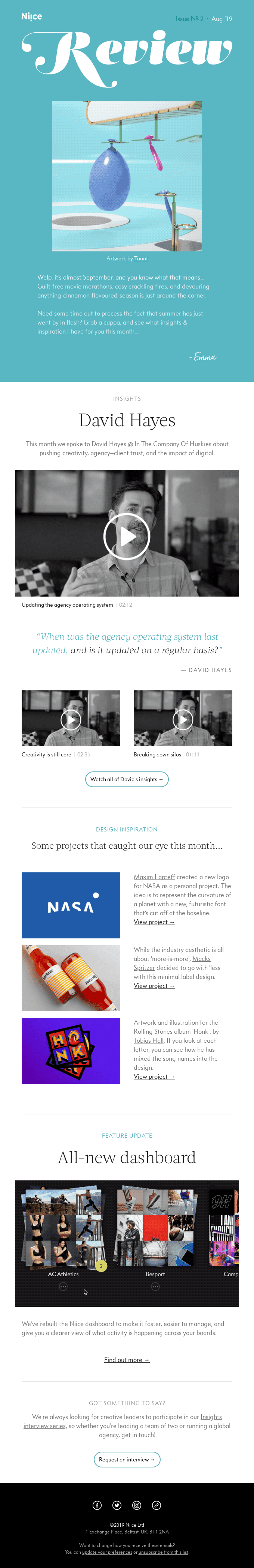 👋 New insights from David Hayes