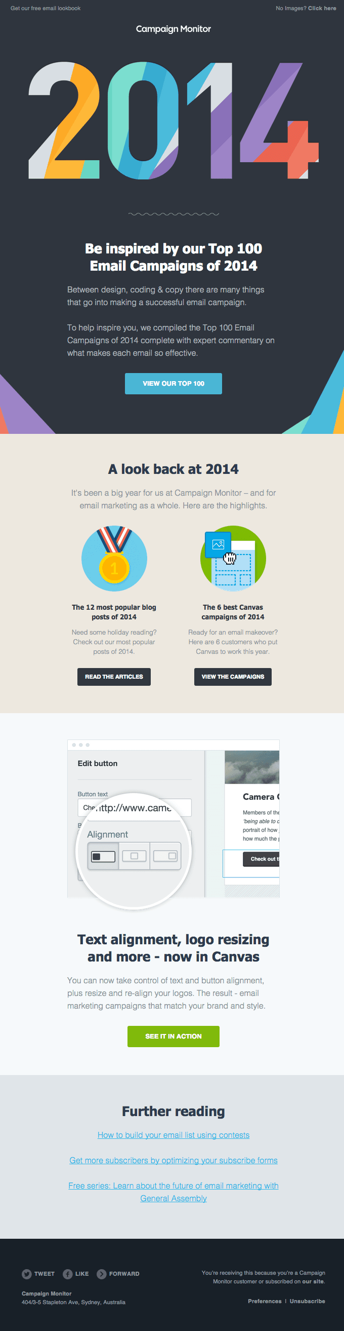 100 great email marketing ideas for the year ahead