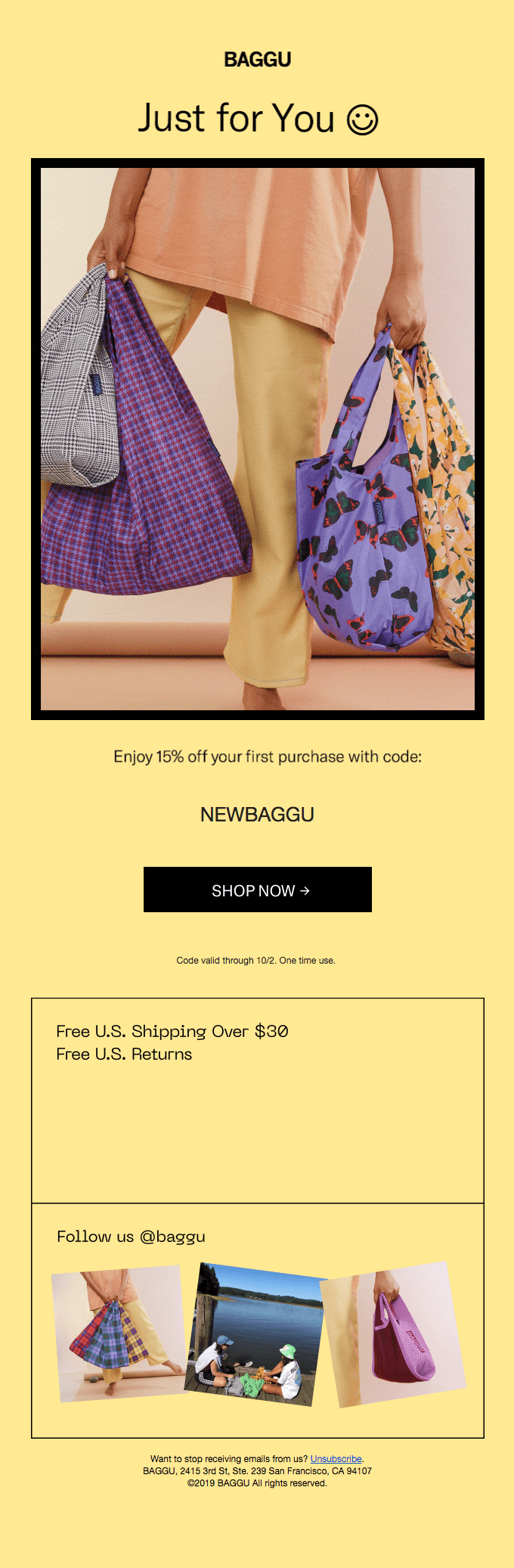 15% off— Just for you.