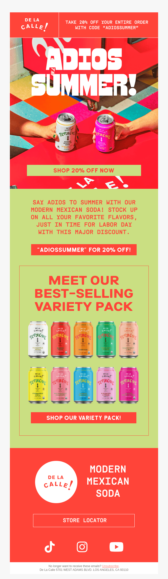 20% OFF SALE!
