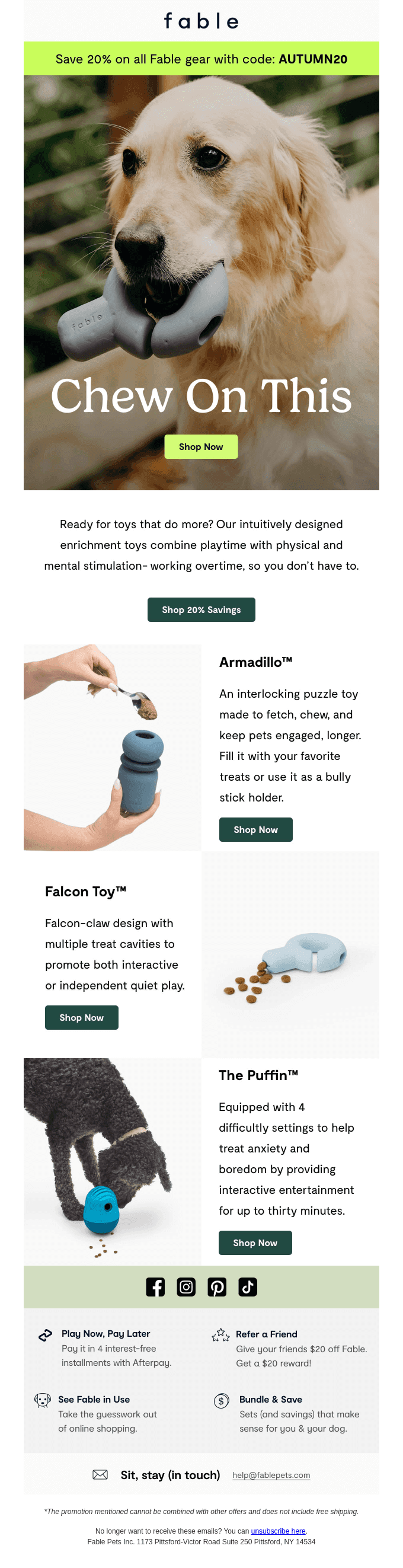 20% Savings On Playtime