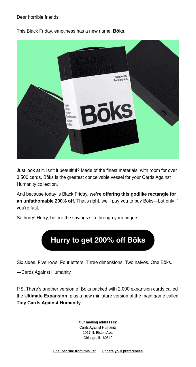 200% Off Sale
