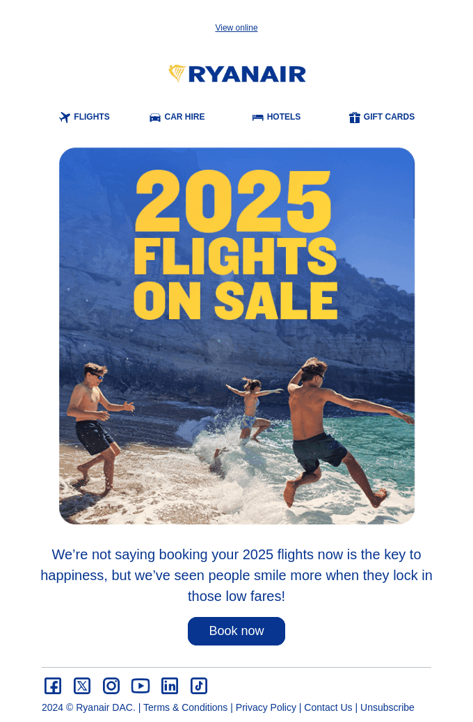 2025 Flights on sale 🚨