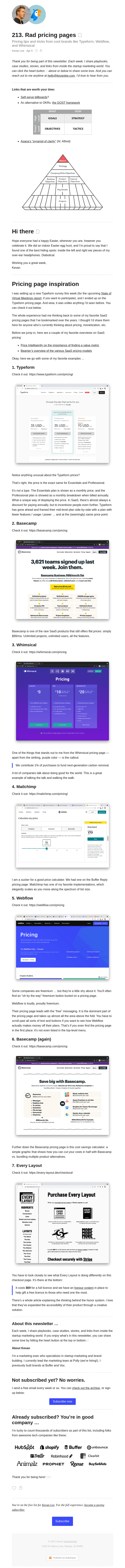 213. Rad pricing pages 🛼