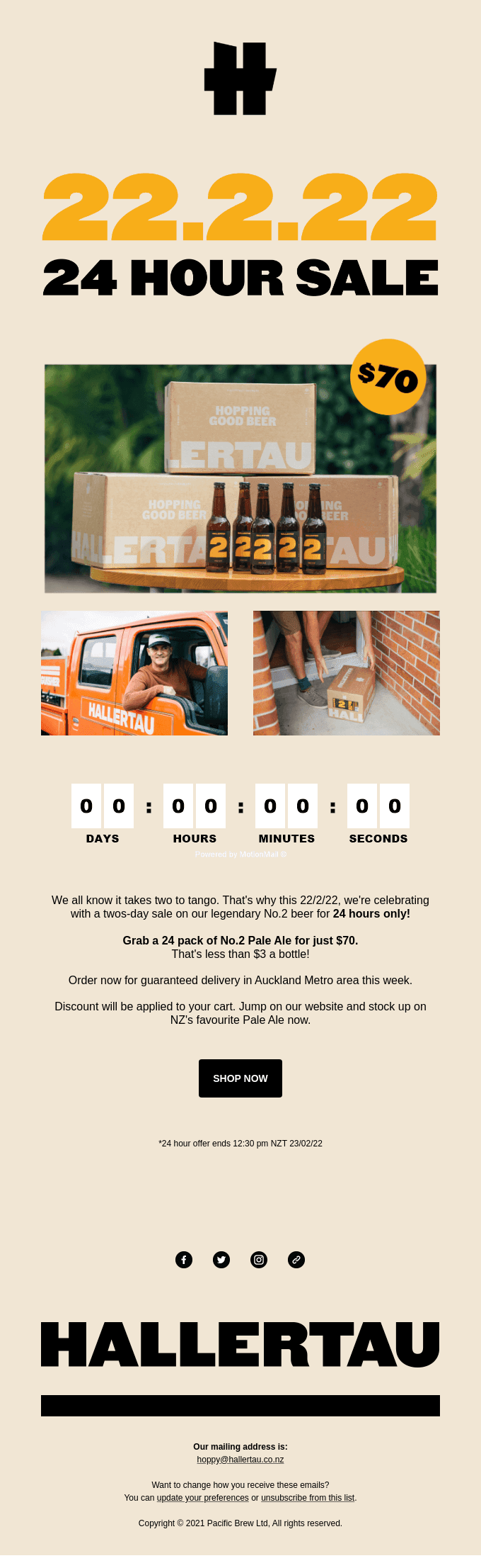 24 hour beer sale! 🚨