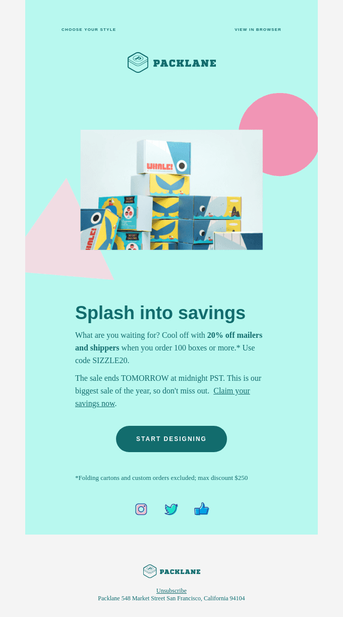 24 hours left to save BIG 💵