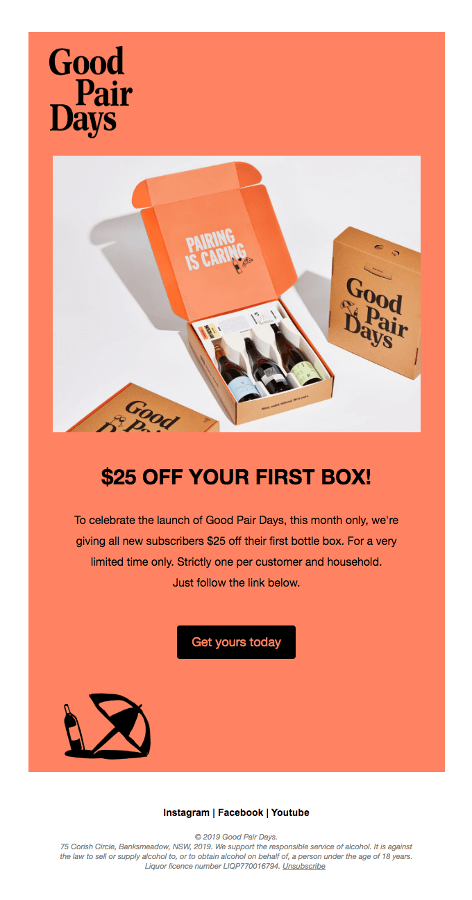 $25 Off Your First box!