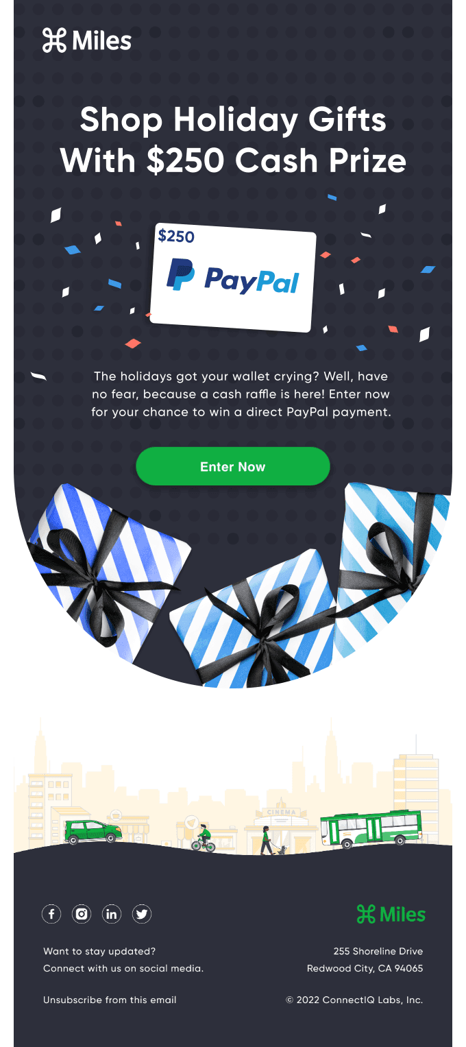 $250 Holiday Cash Raffle 💰