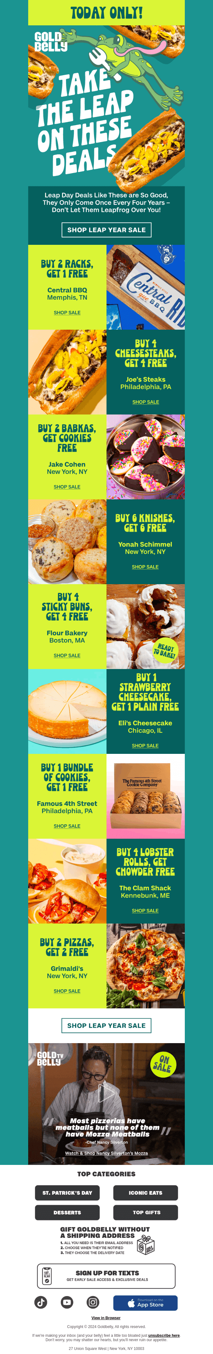 🐸 29 HOURS! Leap Day BOGO SALE 🐸