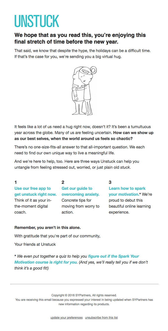 3 great ways to start 2017