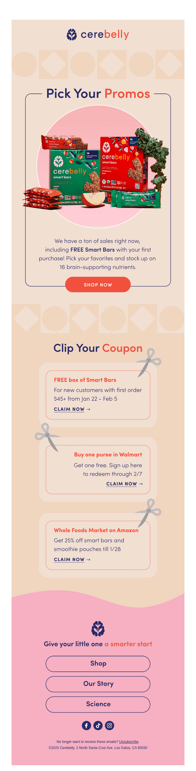 3 Sales Just for You