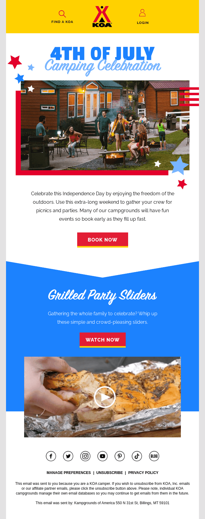 4th of July: Camping Edition