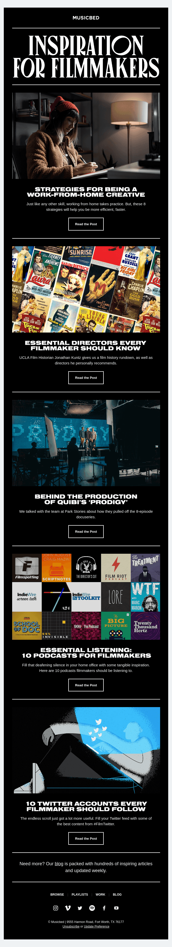5 Blogs for Filmmakers