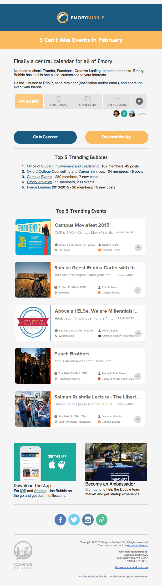 5 Can’t Miss Events in February