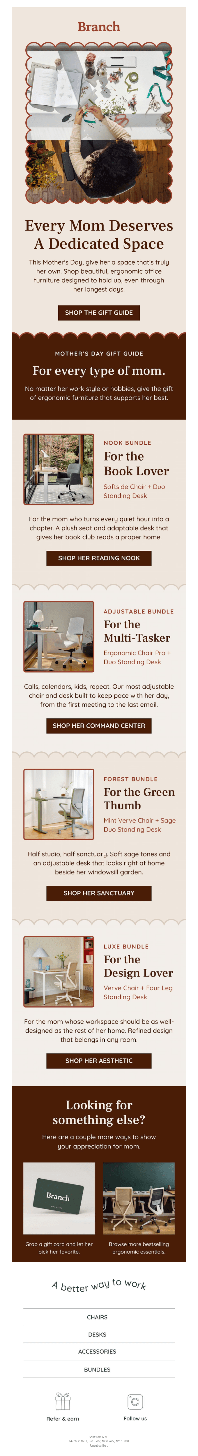 A Dedicated Space for Mom
