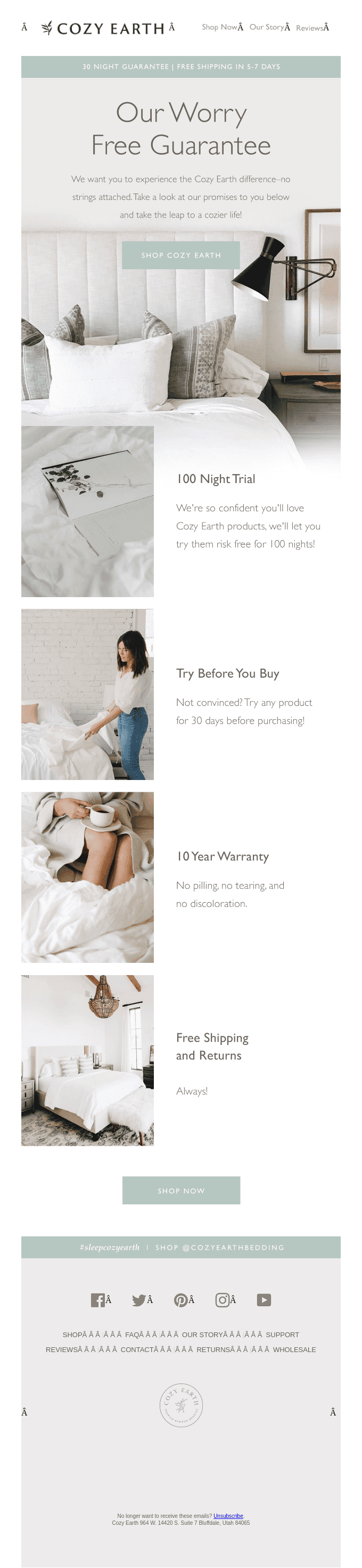 A Good Nights Sleep - Guaranteed!