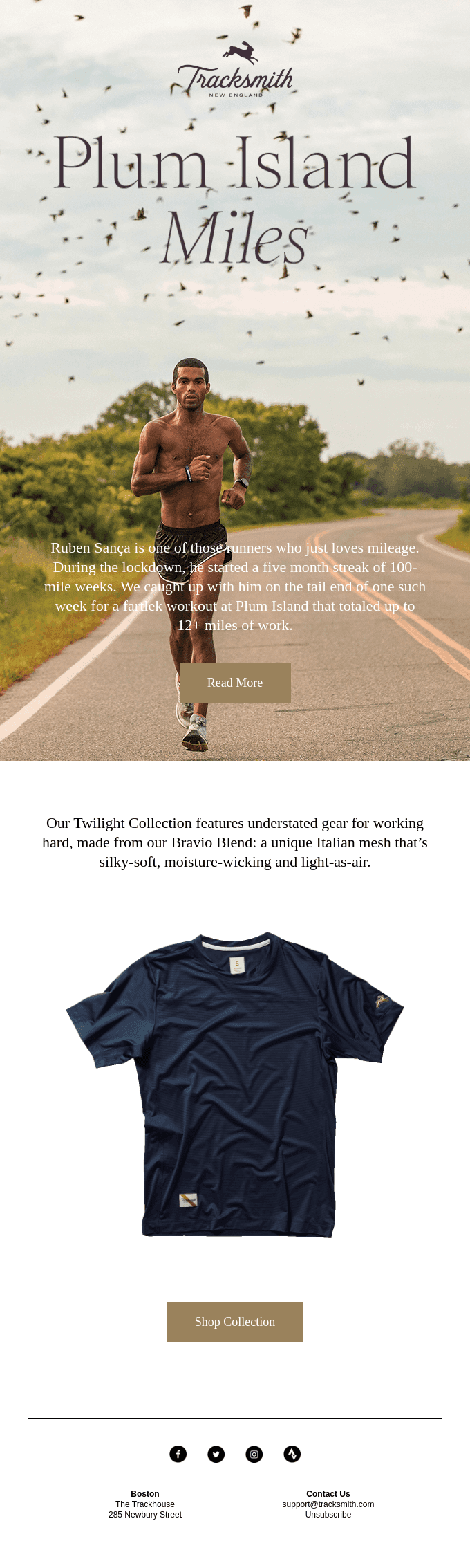 A Long Run at Plum Island