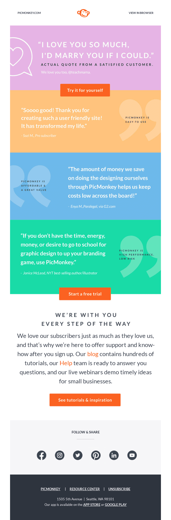 A marriage proposal inside