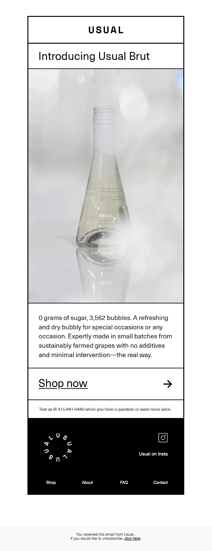 A new and sparkling surprise