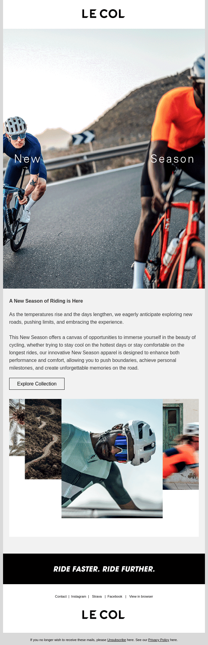 A New Season of Riding is Here
