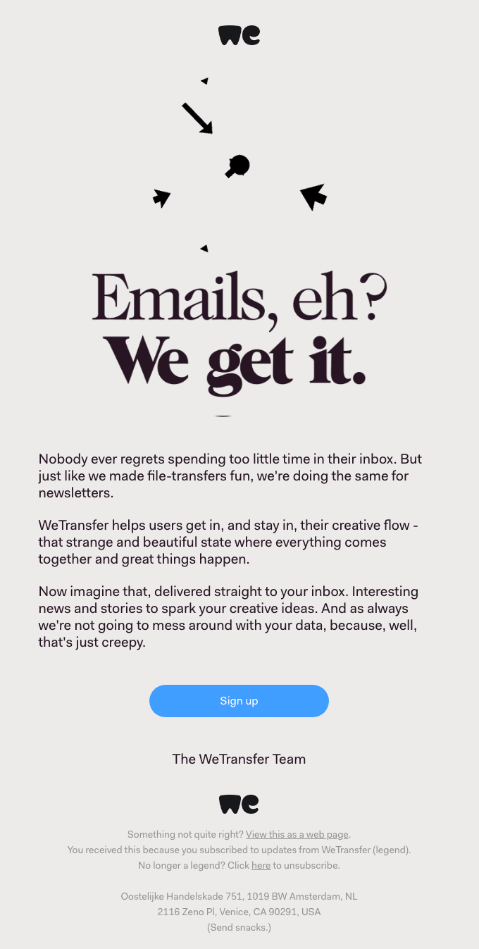 A newsletter worth opening
