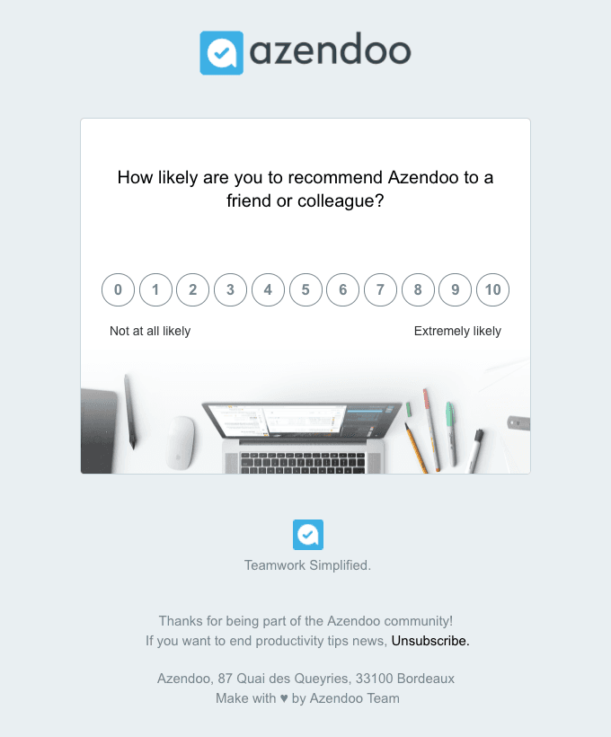 A quick question about Azendoo