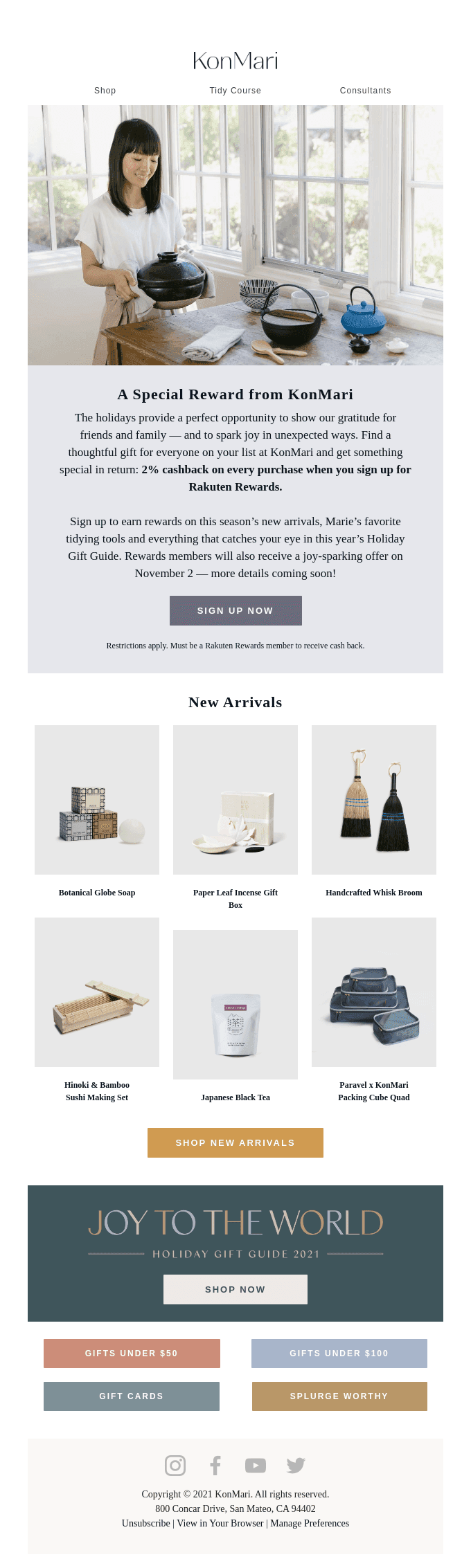 A Special Reward from KonMari