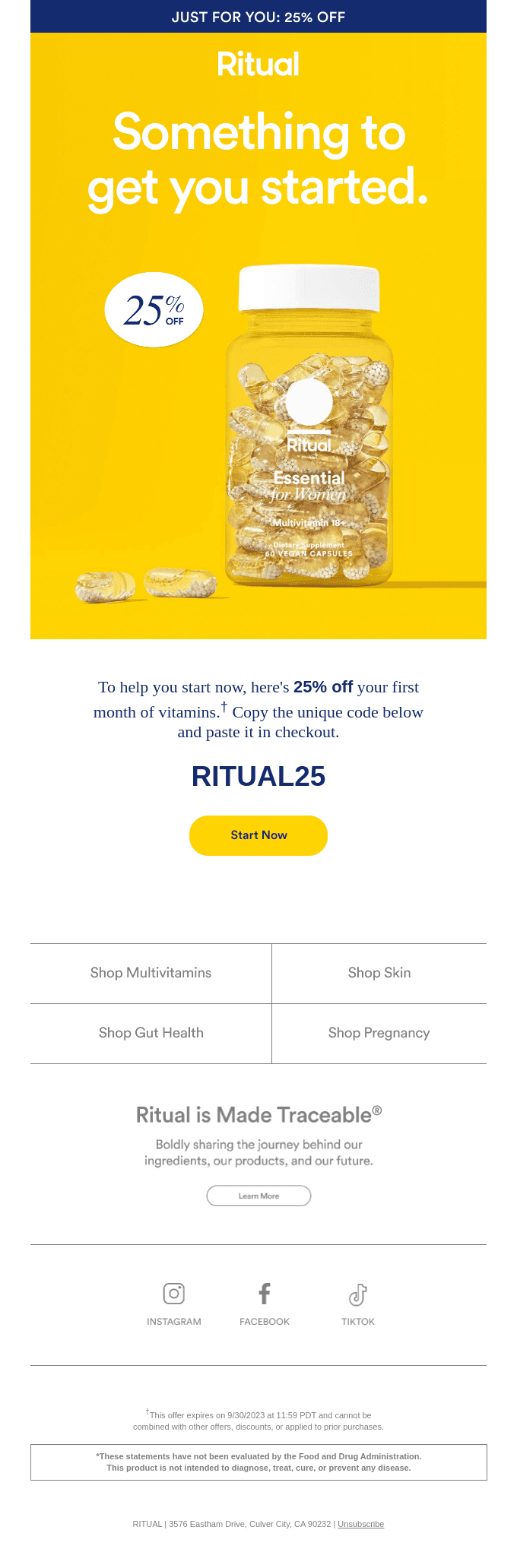About that 25%...