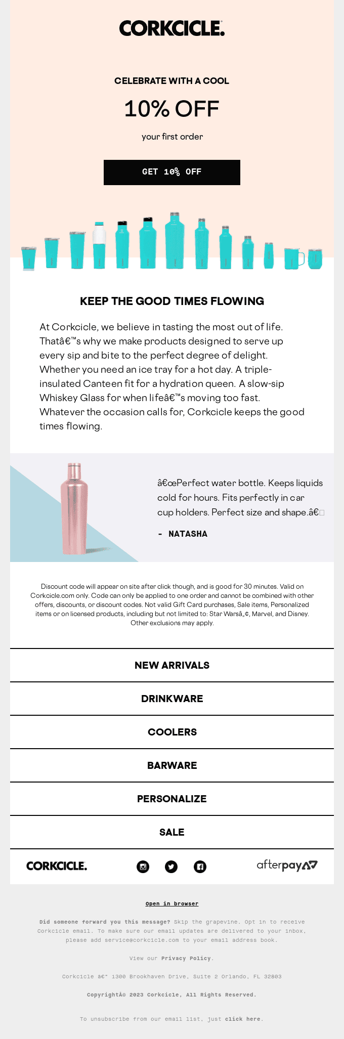 🍾 [Activate] 10% Off Welcome Offer