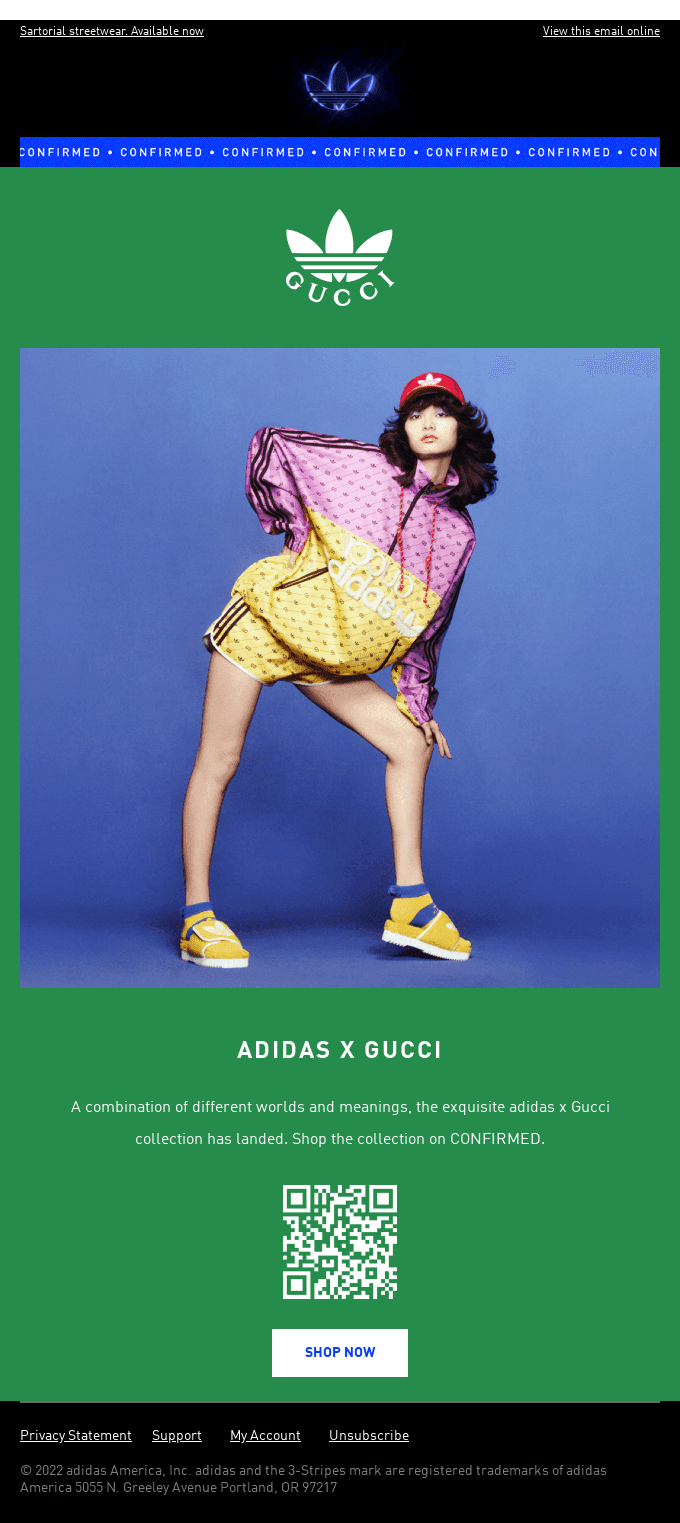 adidas x Gucci