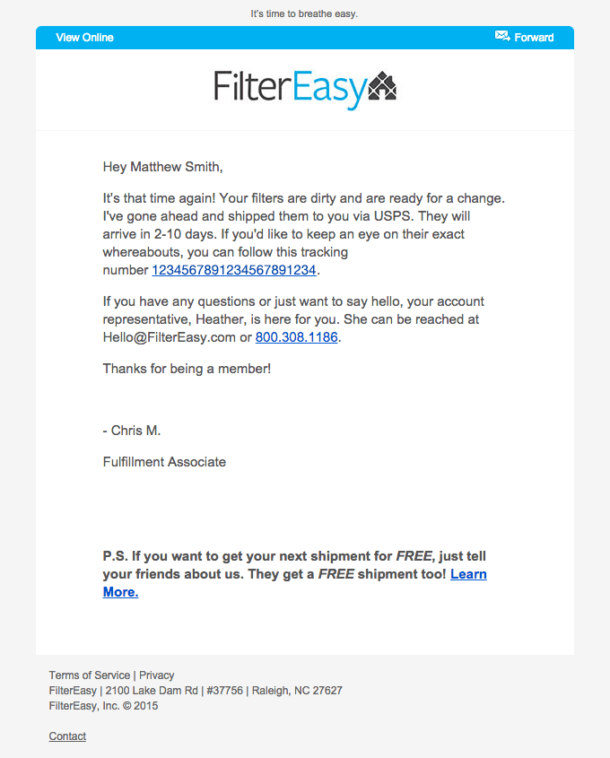 Your Air Filters Need Changin’