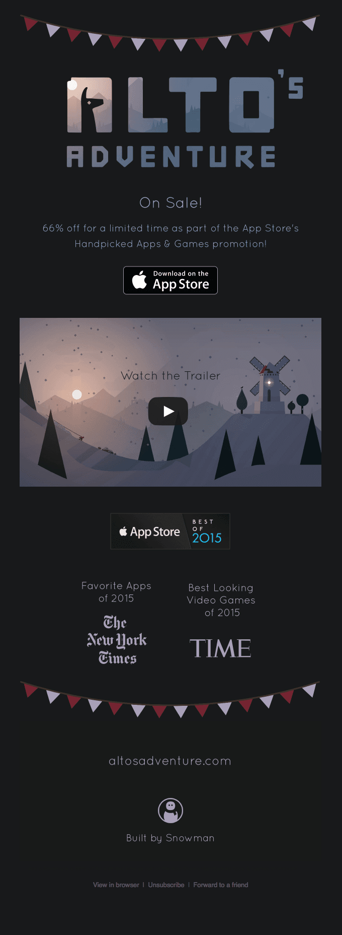 Alto’s Adventure sale – 66% off for a limited time only