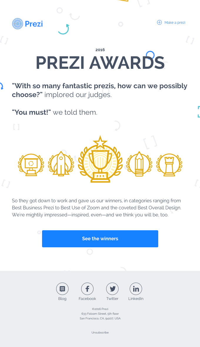 And the Year’s Best Prezi is