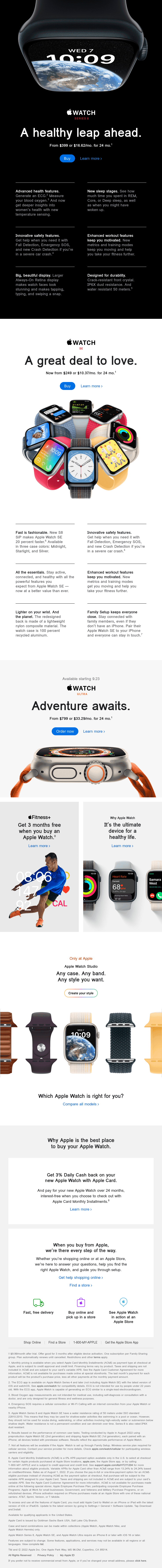 Apple Watch Series 8 is here.