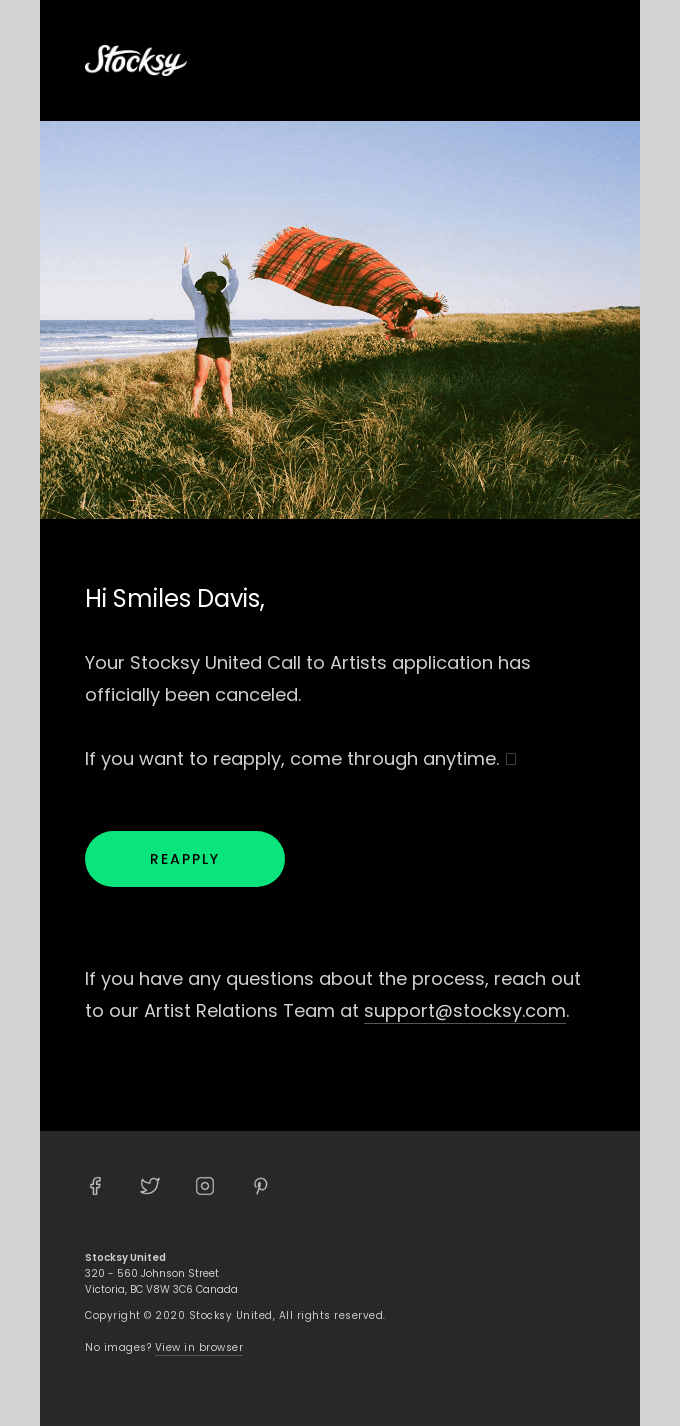 Application Update