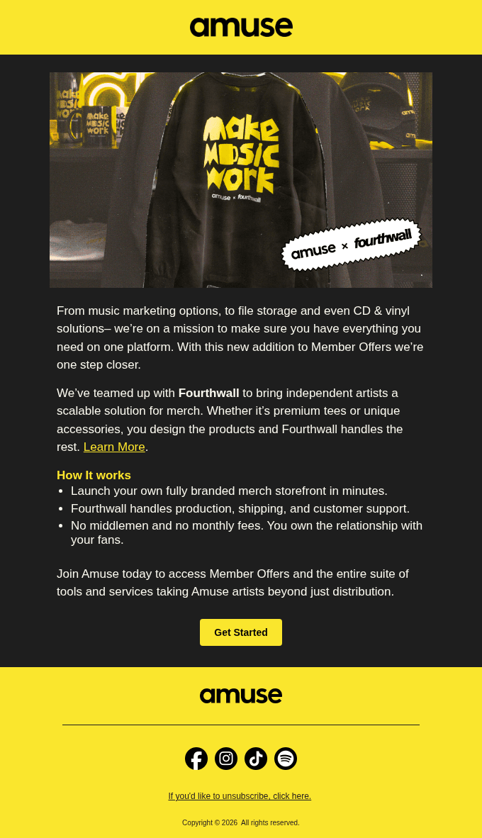 Artists Get More With Amuse