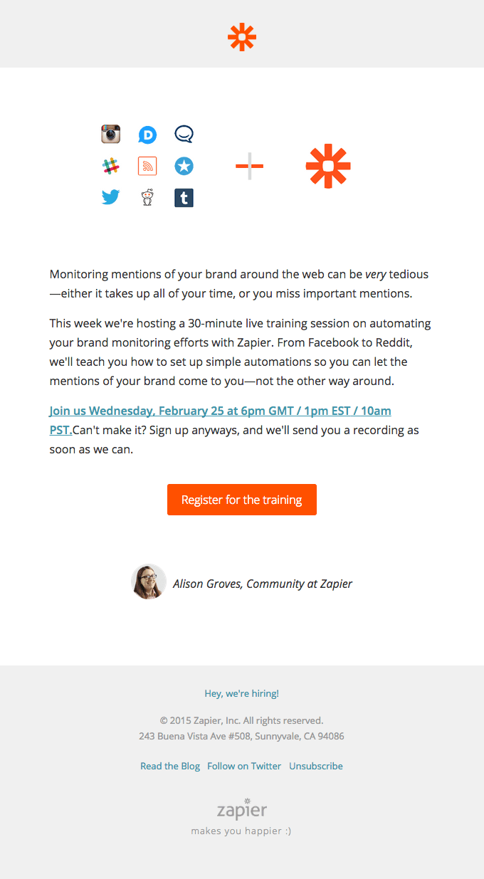 Automate your brand monitoring with Zapier!