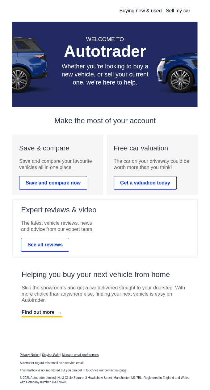 Welcome to Autotrader