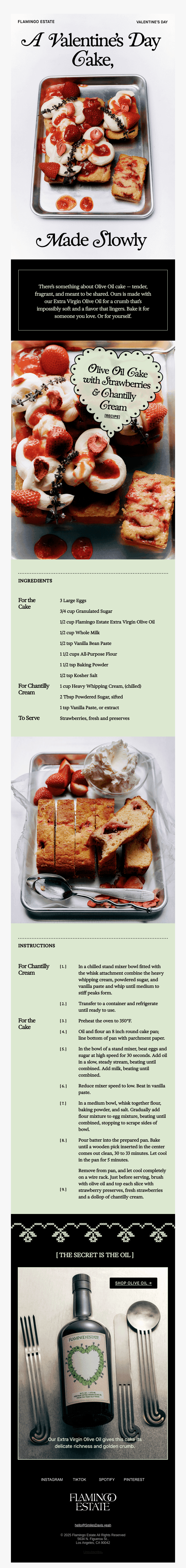 Bake With Love (and Olive Oil)