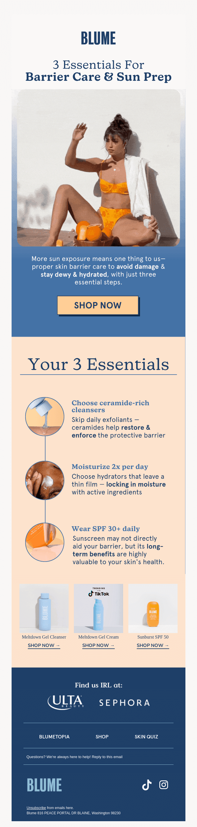 Barrier care + restoration ☀️
